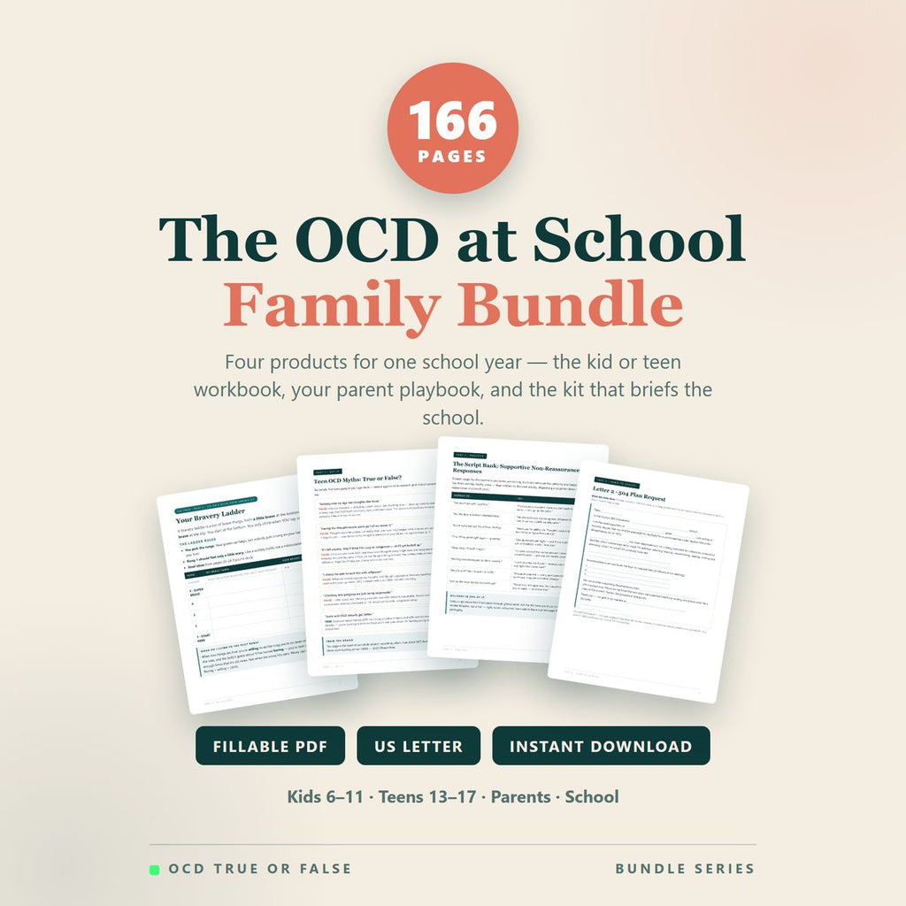 The OCD at School Family Bundle — cover