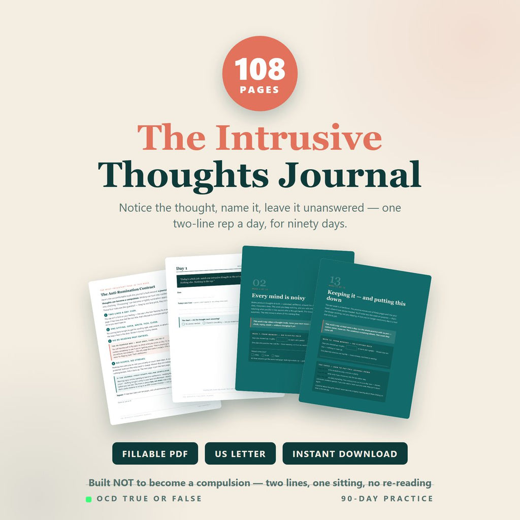 The Intrusive Thoughts Journal — cover
