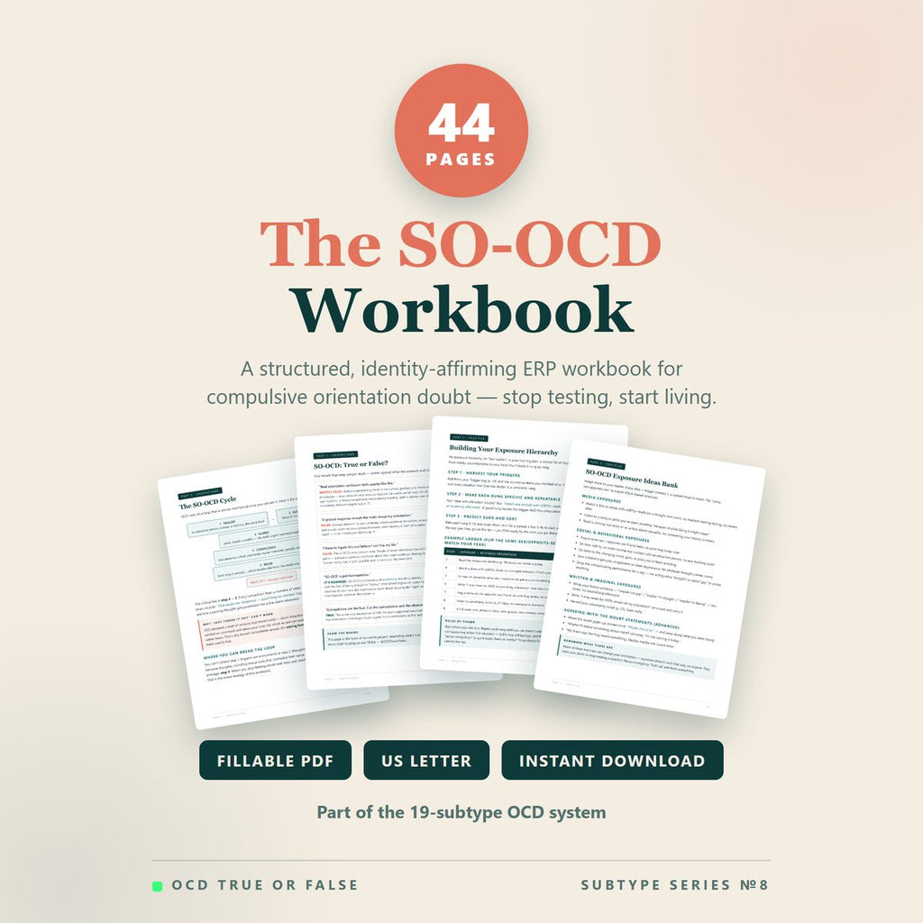 The Sexual-Orientation OCD (SO-OCD) Workbook — cover