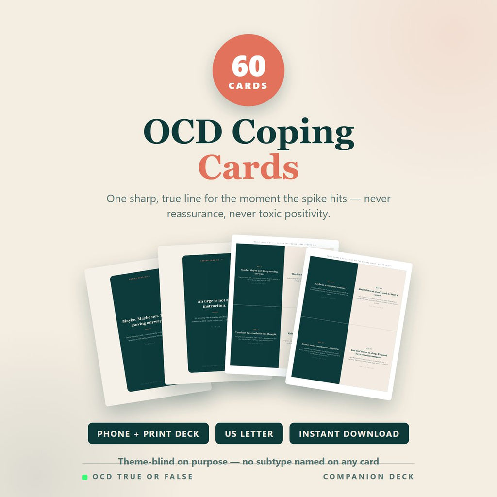 OCD Coping Cards — cover