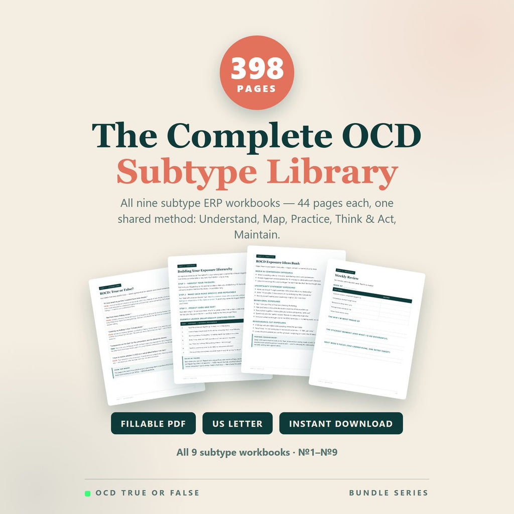 The Complete OCD Subtype Library (9 Workbooks) — cover