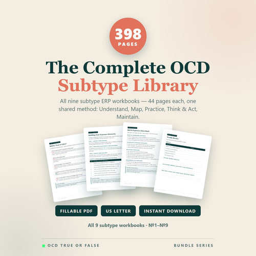 The Complete OCD Subtype Library (9 Workbooks) — cover