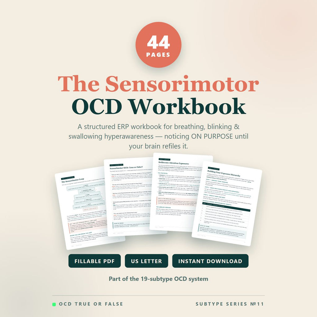 The Sensorimotor OCD Workbook — cover