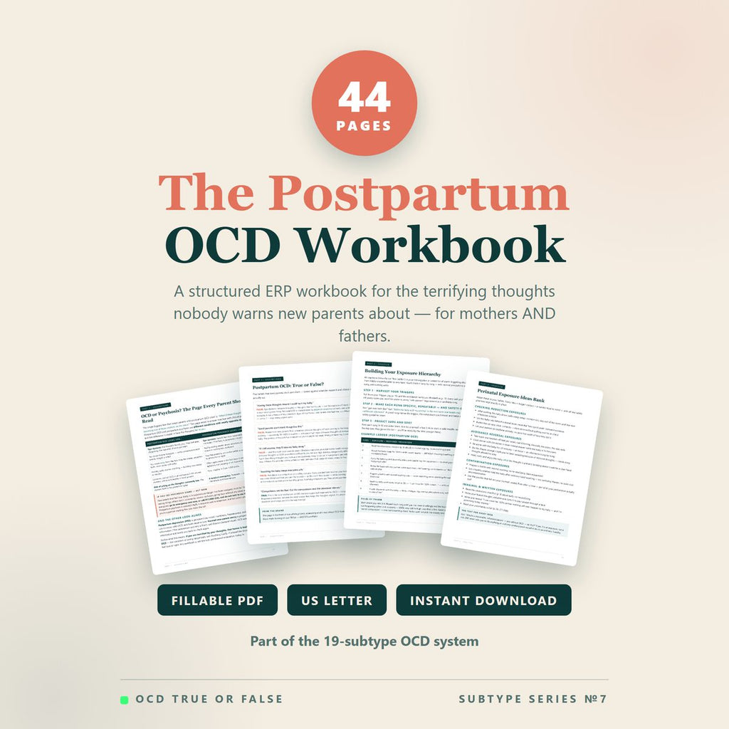 The Postpartum & Perinatal OCD Workbook — cover