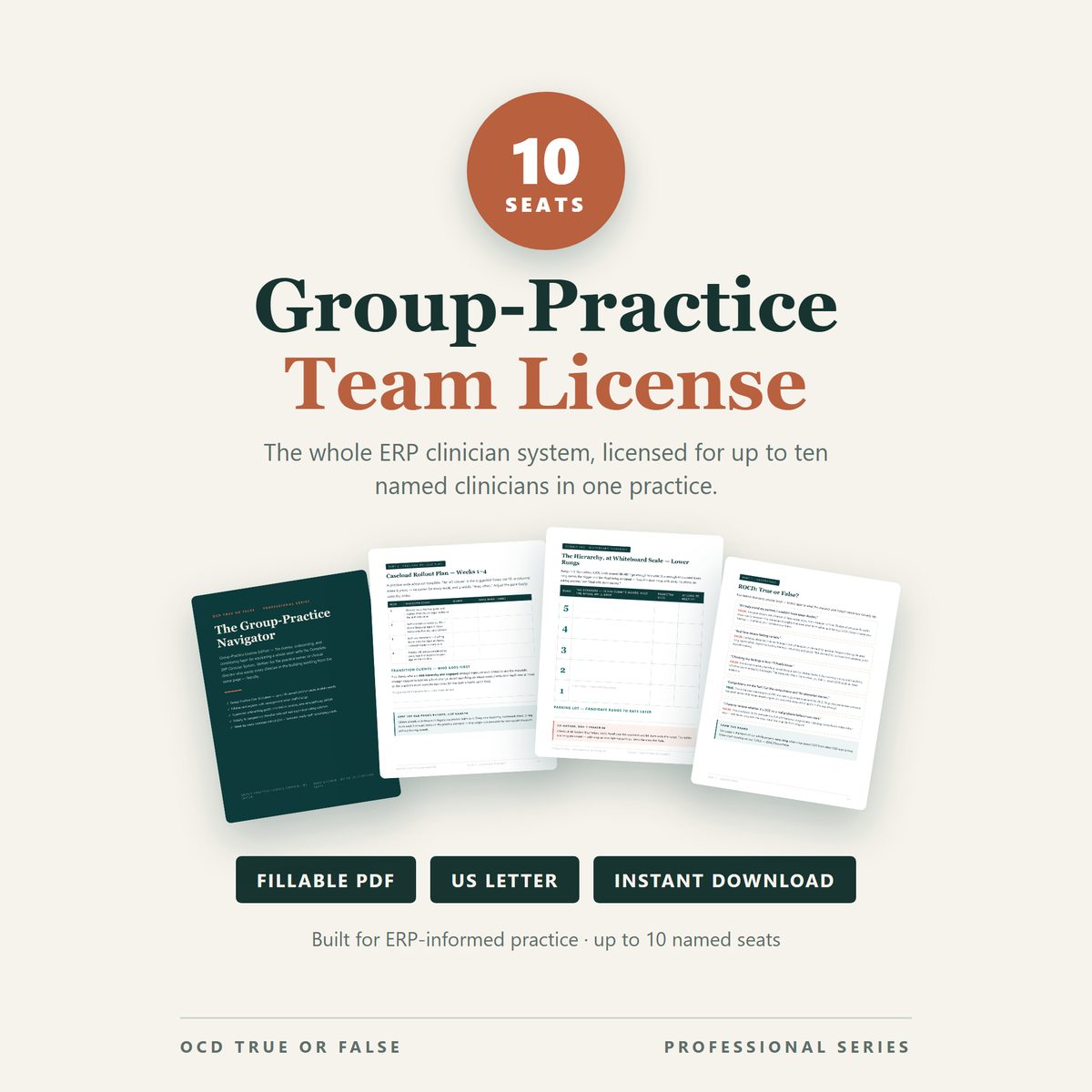 The Group-Practice Team License (up to 10 Seats) — cover
