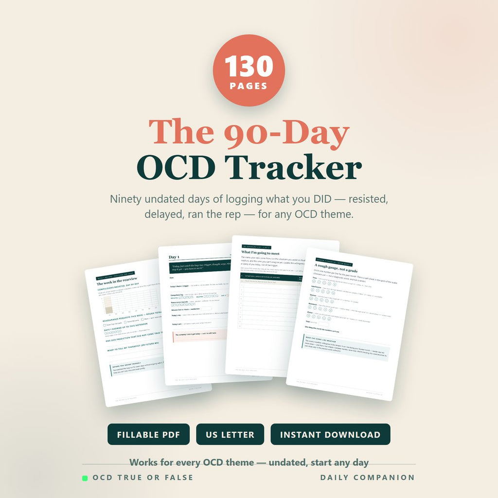The 90-Day OCD Tracker — cover