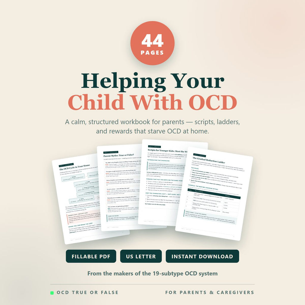 The Parent's Workbook for a Child's OCD — cover
