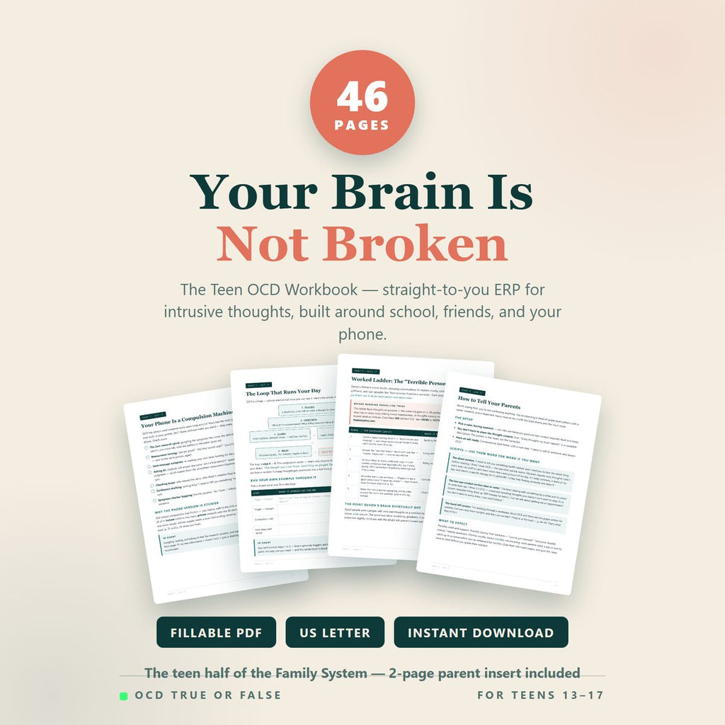 The Teen OCD Workbook — cover