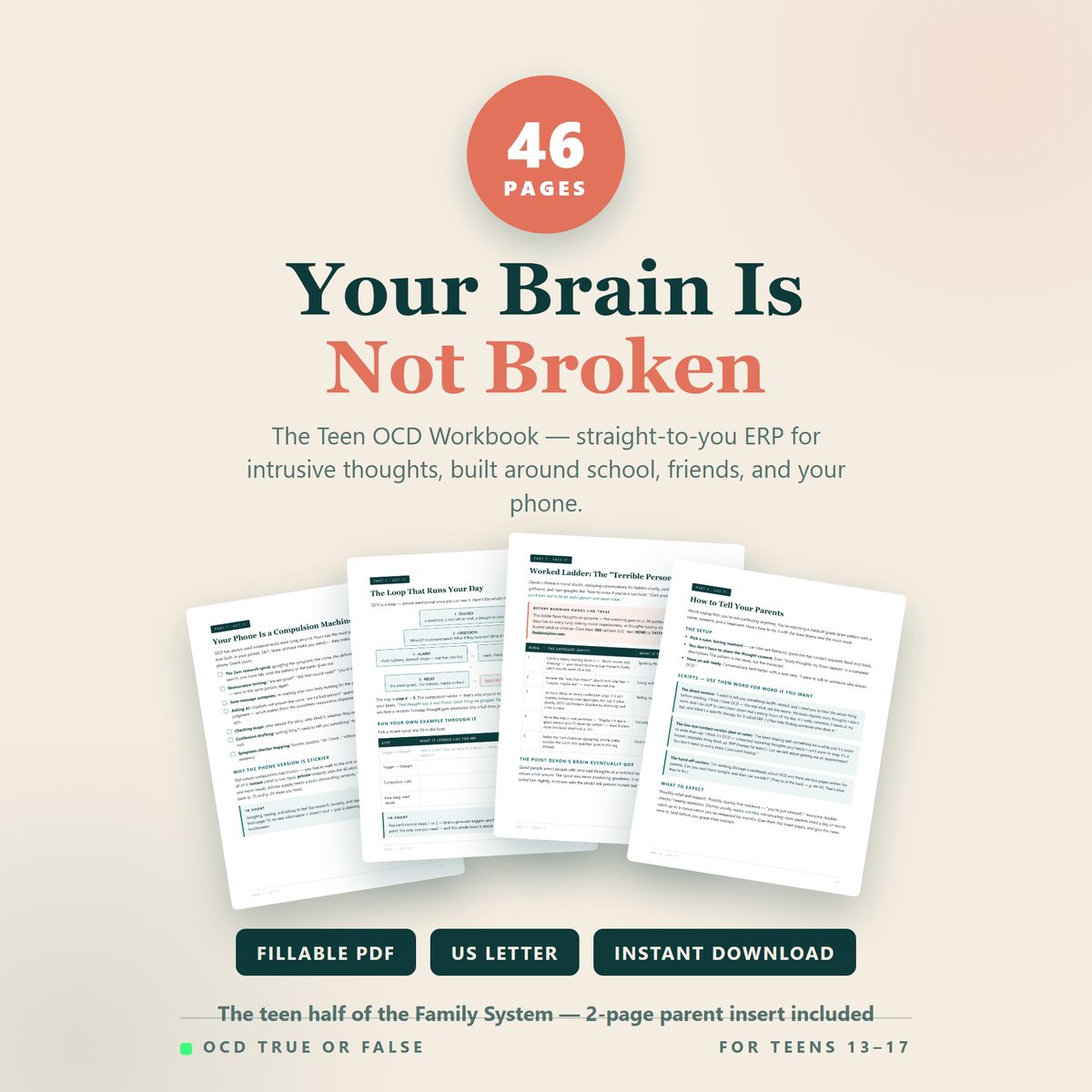 The Teen OCD Workbook — cover