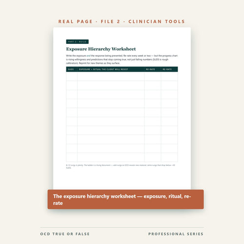 The Complete ERP Clinician System — inside pages