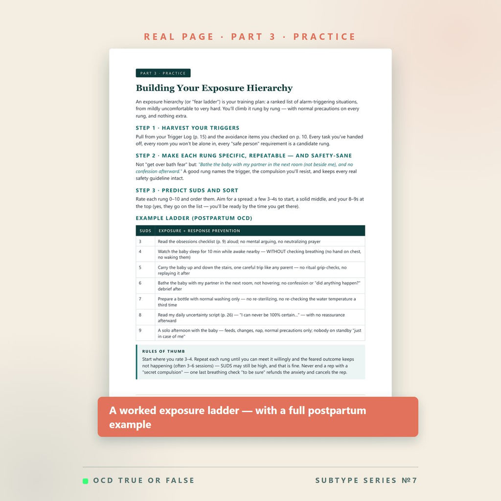 The Postpartum & Perinatal OCD Workbook — inside pages