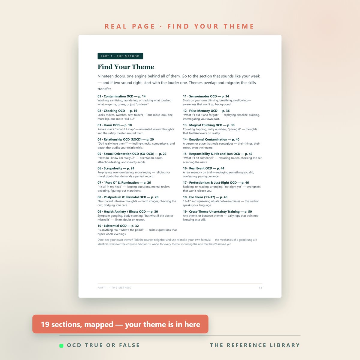 The ERP Exposure Ideas Bank — inside pages