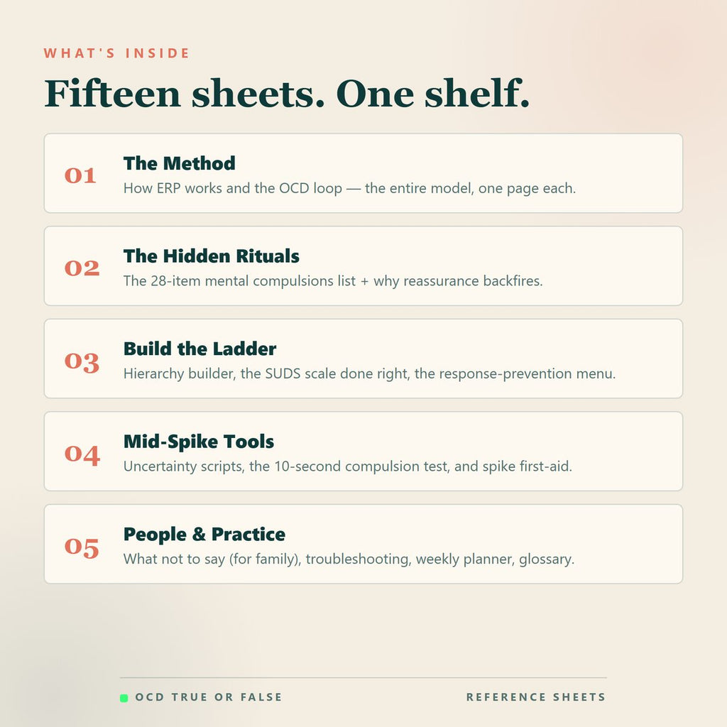 The ERP Cheat Sheets — what's included