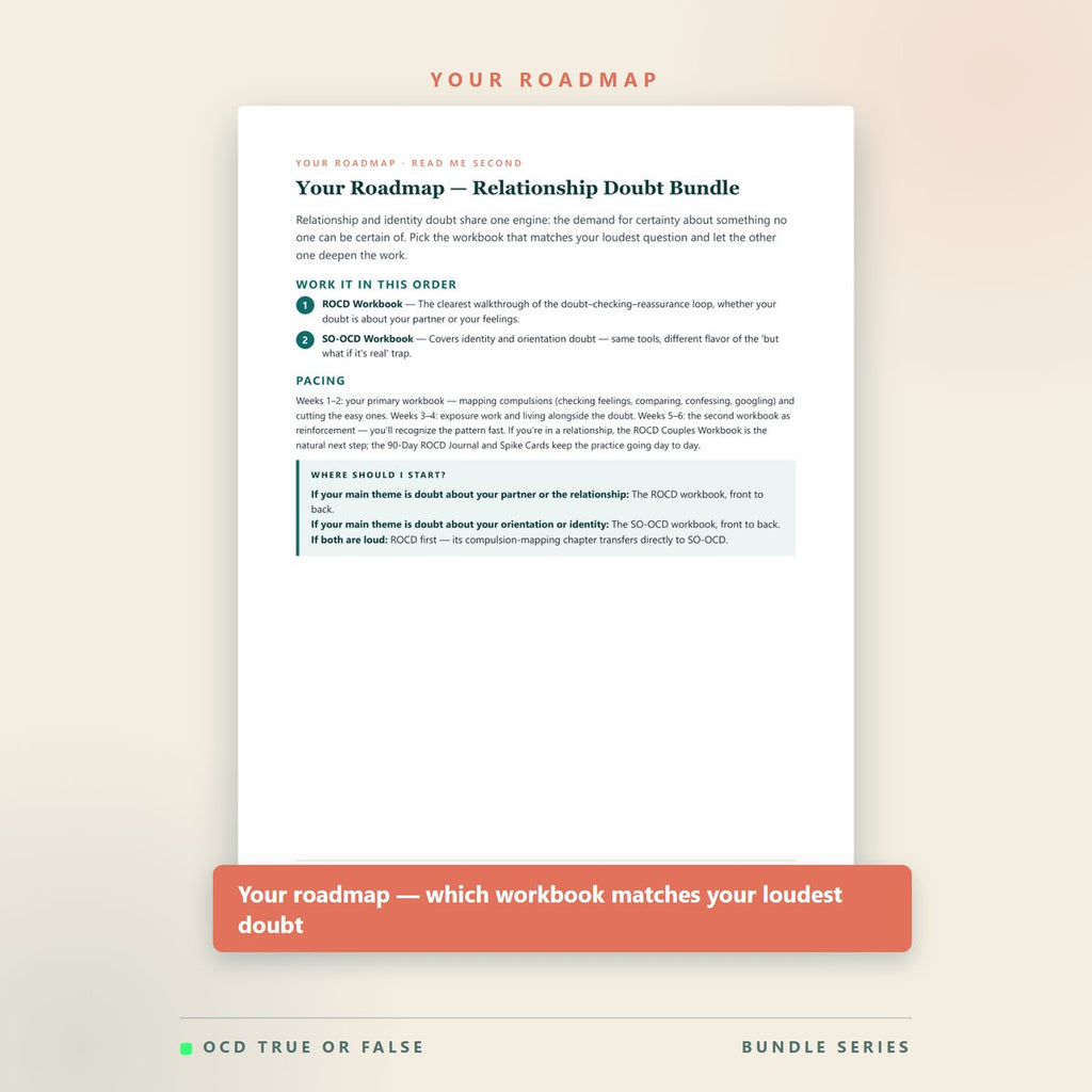The Relationship & Identity Doubt Bundle — what's included