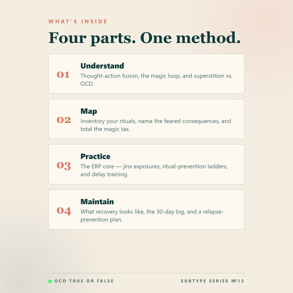 The Magical Thinking OCD Workbook — what's included