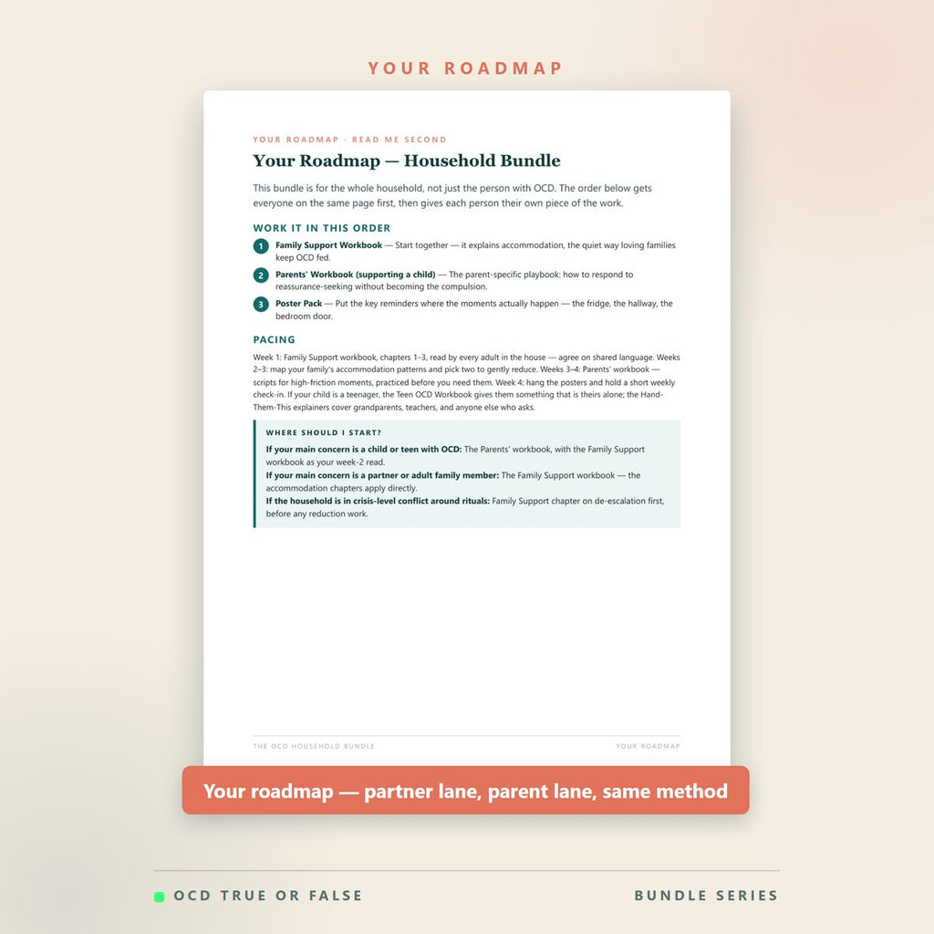 The OCD Household Bundle (Family + Parents) — what's included