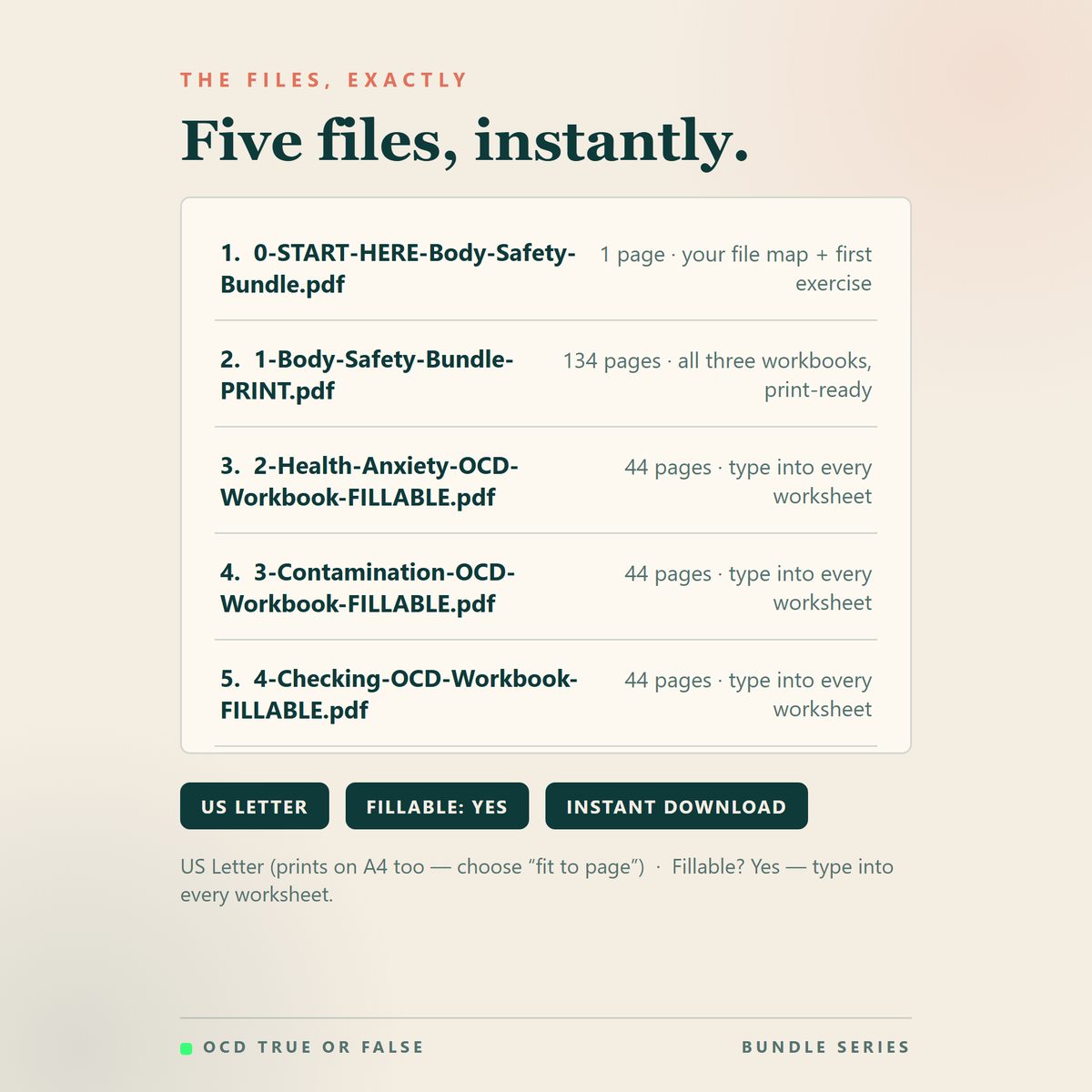 The Body-Focused & Safety Bundle — format and page count