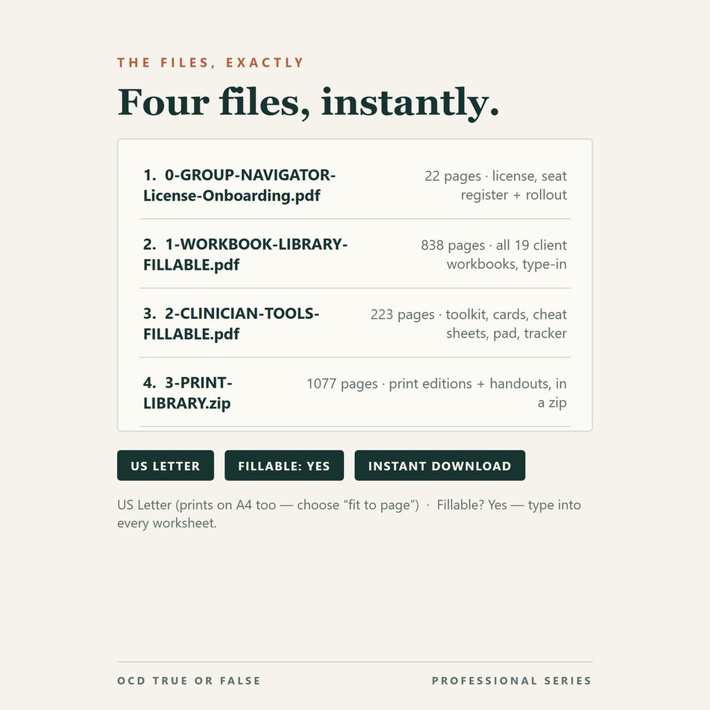 The Group-Practice Team License (up to 10 Seats) — format and page count