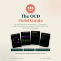 Cover image for The OCD Field Guide Complete Toolkit, a 178-page digital set covering 11 OCD subtypes and 20 hidden compulsions, shown with real interior pages.
